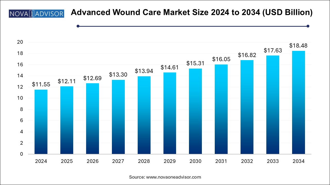 Advanced Wound Care Market Size 2024 To 2034