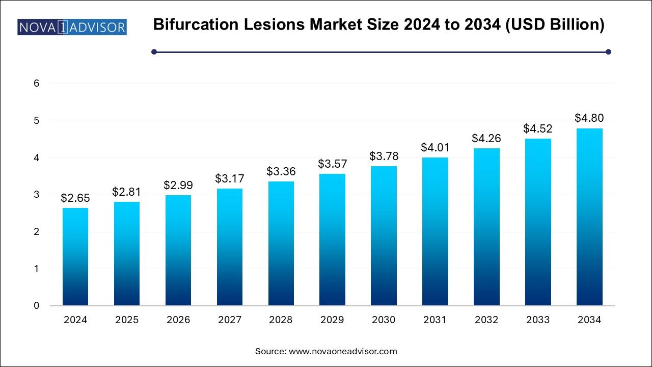 Bifurcation Lesions Market Size 2024 To 2034