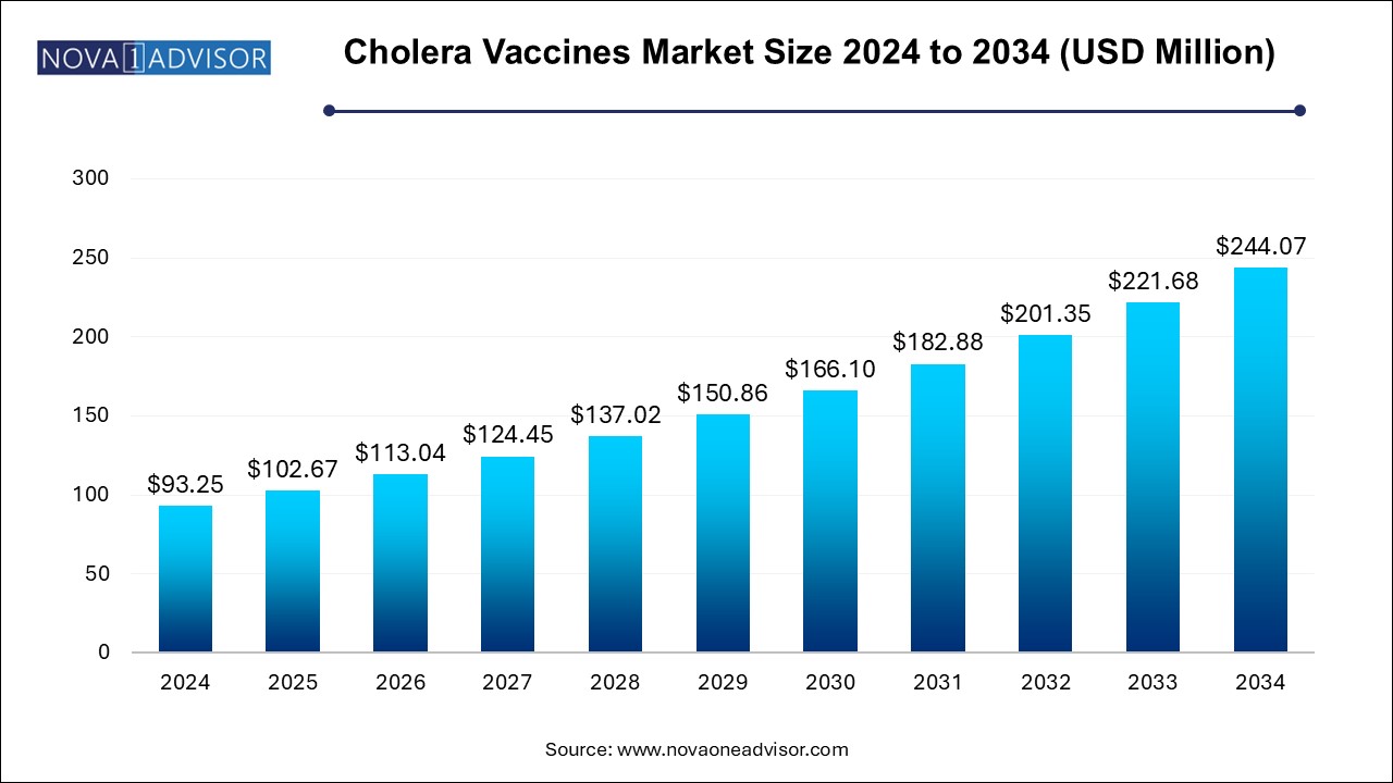 Cholera Vaccines Market Size 2024 To 2034