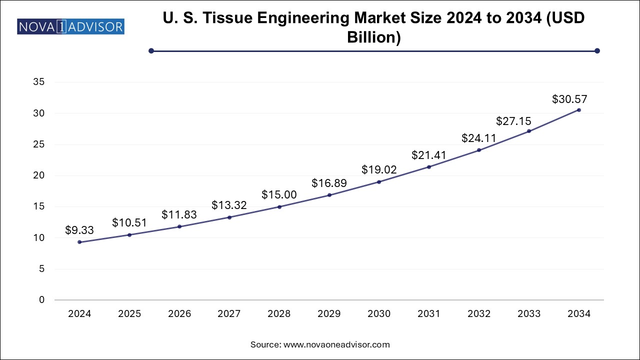 U.S. Tissue Engineering Market Size 2024 To 2034