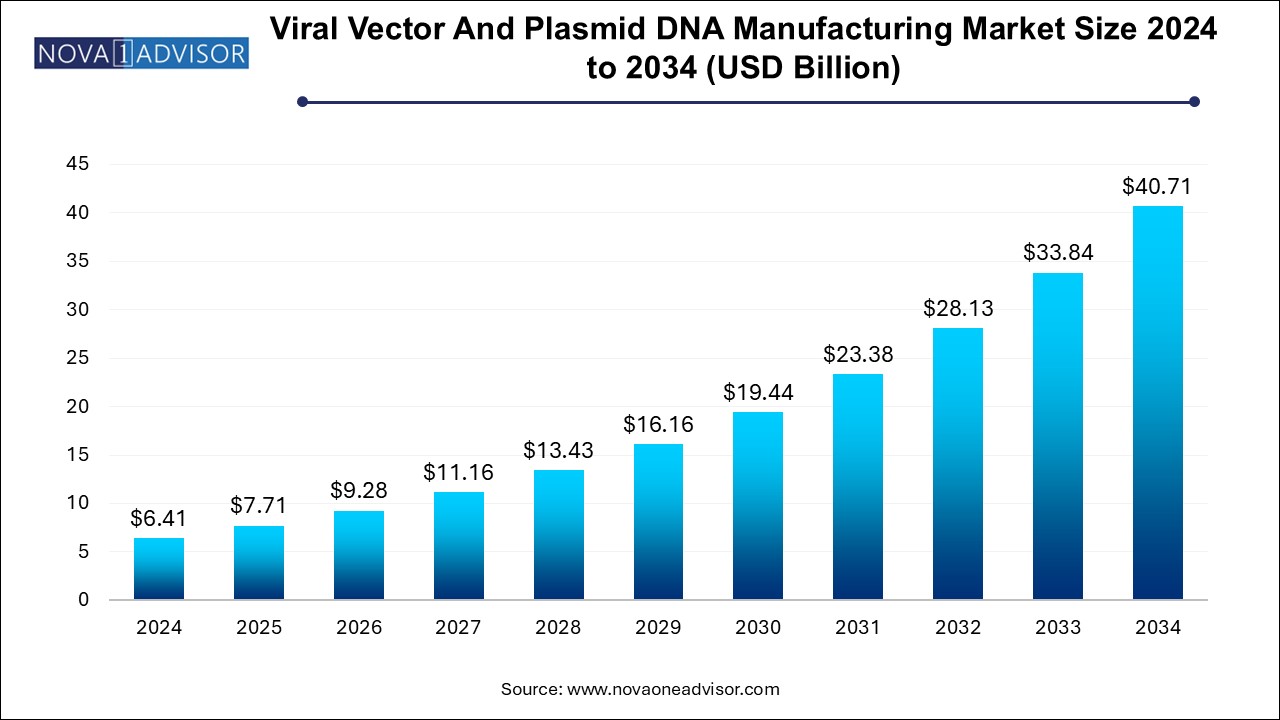 Viral Vector And Plasmid DNA Manufacturing Market Size 2024 To 2034