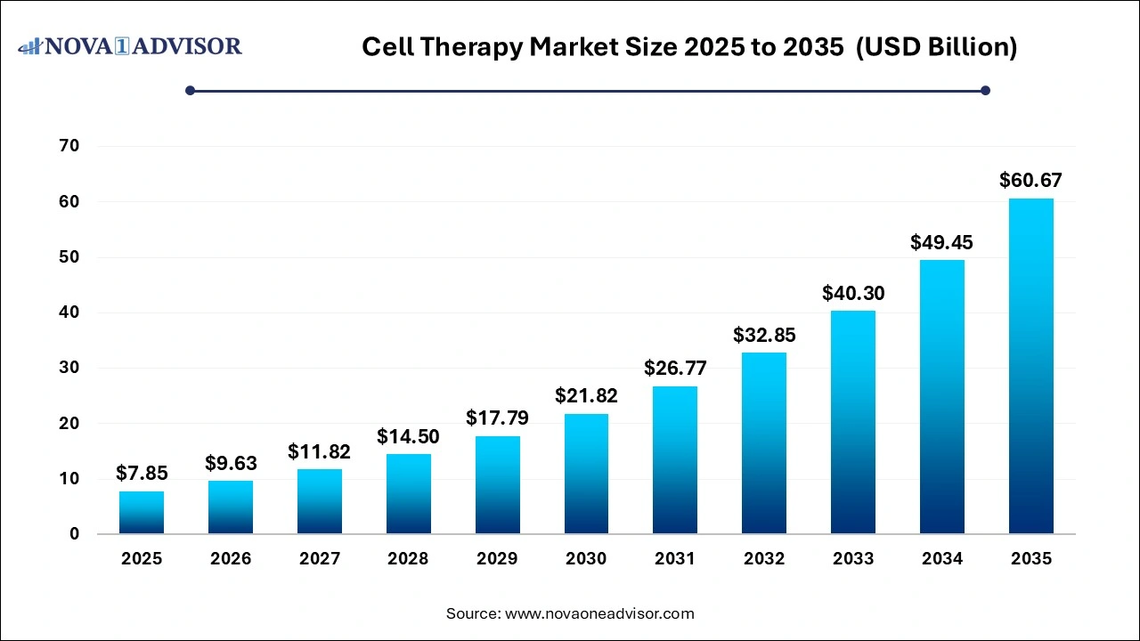 Cell Therapy Market Size 2025 to 2035